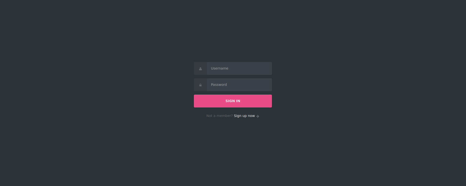 Login Page